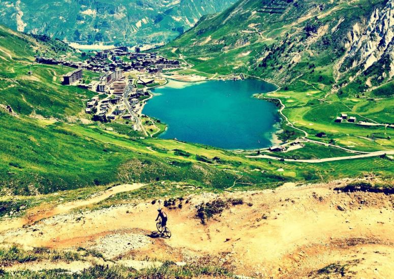 Summer Holiday in Tignes, France