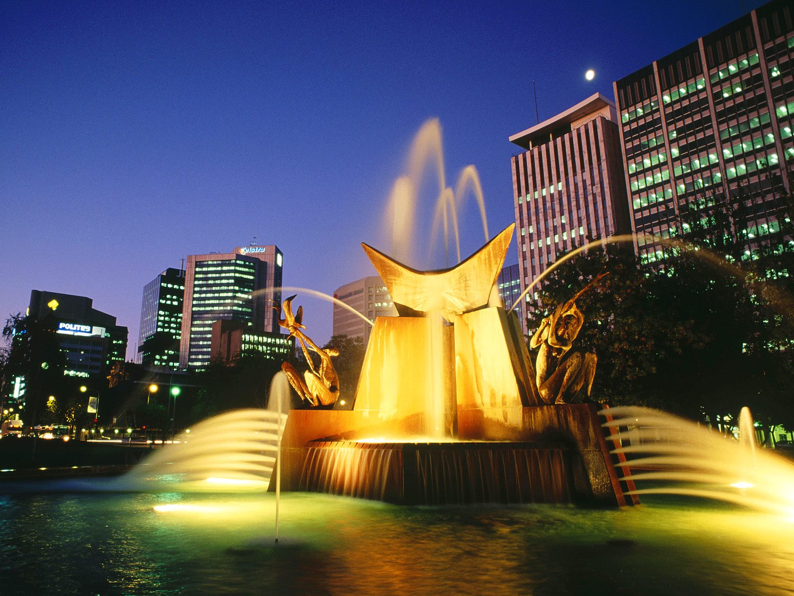 Victoria Square Fountain Adelaide Australia