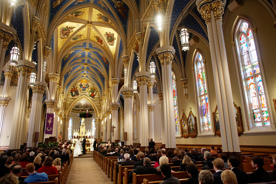 Montreal's Notre-Dame Basilica Wedding