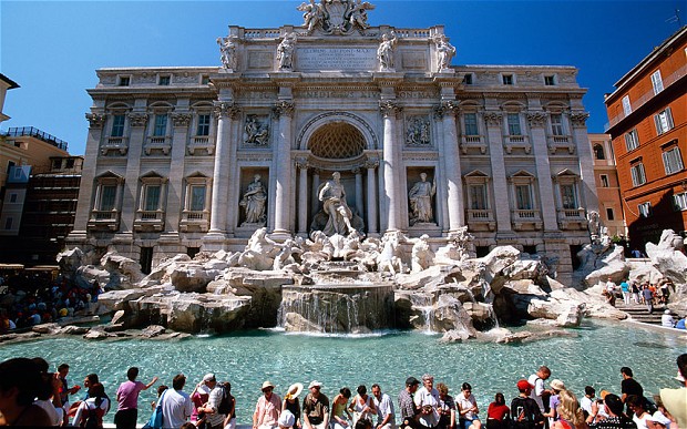The Trevi Fountain rome
